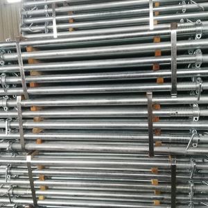 BS1387 Hot Dipped Galvanized Safety Steel Scaffolding Pipe GradeA