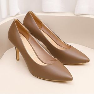 Women's Pump Heels with High Heel (3-4.5 In.) Rubber Outsole and Size 5-10 for Party/Cocktail