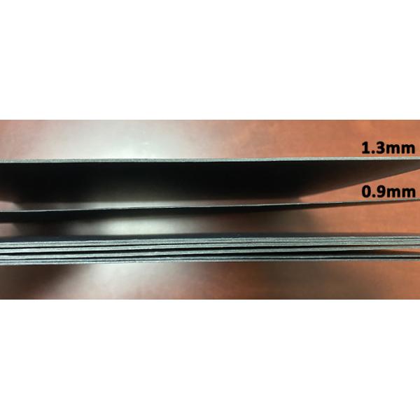 black cardboard 250 - 450gsm Black Cardboard Foldable For Jewelry Gift Box