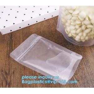 Reusable Silicone Plastic Packaging Food Zip Silicon Freezer Fresh Vegetable