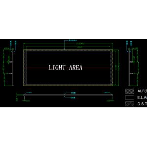 Customized PIN Connector Intelligent Drying Oven IN 7 Segment LCM LCD Display