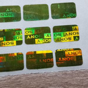 Holographic Packaging VOID Label Sticker Laser Security Label