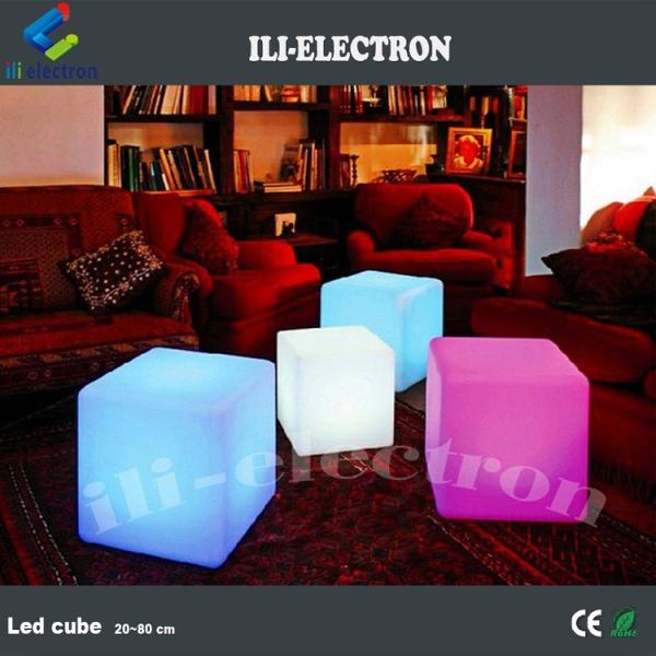 party decor glowing cube light /led lighting cube /led light up cube