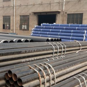 914.4mm LSAW Steel Pipe Hot Rolled , Steel Water Line Pipe