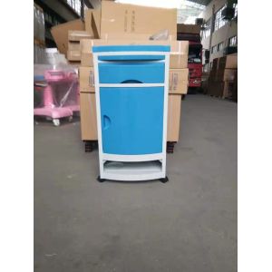 Ward Room Hospital ABS Material Bedside Cabinet With Foot Bule
