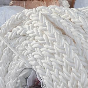 Florescence 48mm/64mm/72mm 8 Strand Polyester Marine Mooring Ropes Made In China