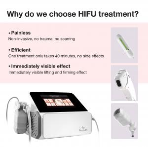 China 3 Handle Best HIFU Machine for Body Slimming & Skin Rejuvenation on sale