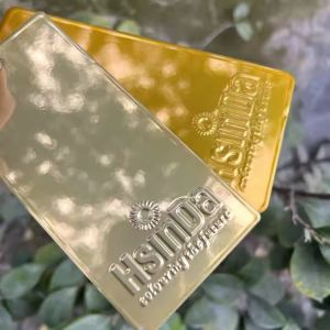 mirror Chrome golden powder coating for Iridescent Finish