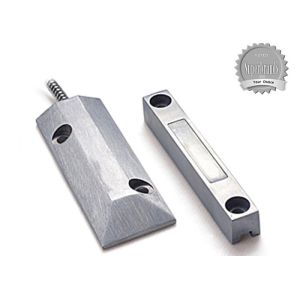 Fixed Code Rolling Shutter Magnetic Door Sensor 433MHz Wireless Metal