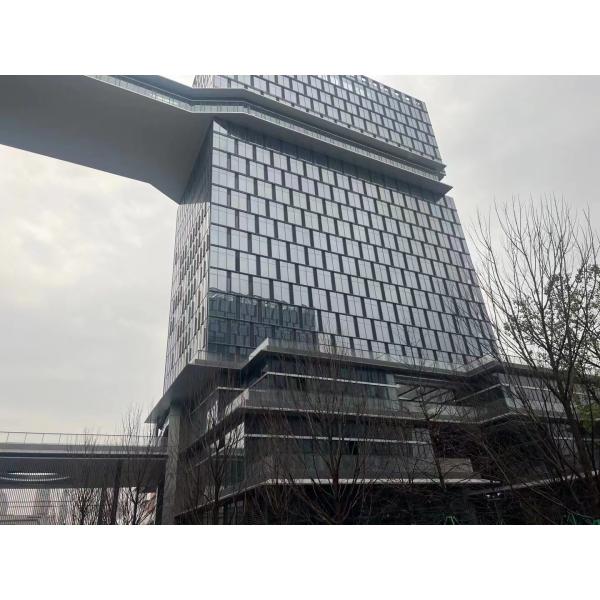 Buy Sound Insulation Unitized Glass Curtain Wall Facade 5mm - 19mm Thickness at wholesale prices