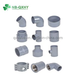 PVC DIN Pn10 Glue Connection Plastic UPVC Pipe Fitting Screw Joints Male Thread