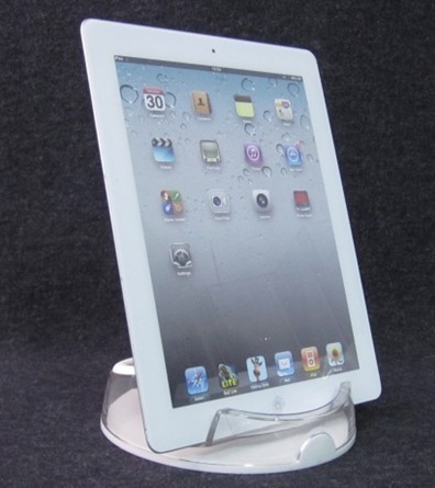 Buy COMER Tablet PC worktop display stand Alarm controller systems holder for exhibition with charging at wholesale prices