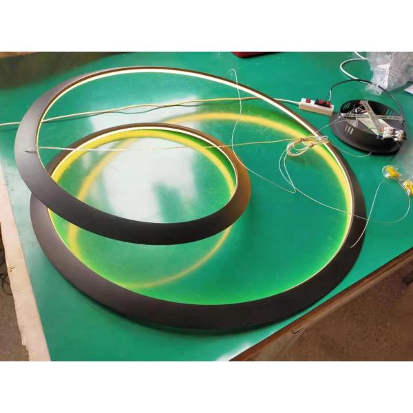 Metal Aluminum Interior Decoration Chandelier Lighting Fixtures large led pendant lights