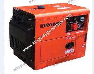 Quality Orange Color Portable Generator Silent Generator Set 8KVA 12Hp for sale