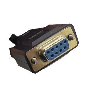 Car Diagnostic OBD2 Extension Cable Male To 9 Pin Female Adapter Black Color