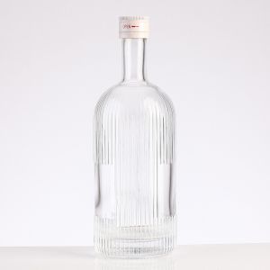Design 100ML Round Beverage Juice Water Glass Gin Wine Bottle Industrial for