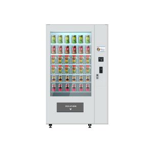 Quality Fruit Nutrition Salad Vending Machine With Advertising / Cooling Function for sale