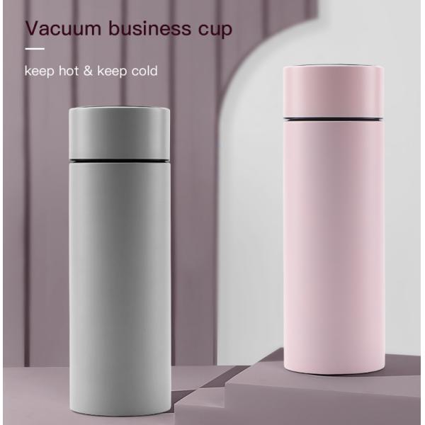 10OZ New Style Stainless Steel Vacuum Insulated Led Temperature Display Water Bottle Smart Water Flask