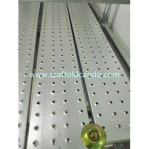 Quality Replacement of wooden plank wooden board in Middle East, galvanized scaffolding steel plank, 225*38mm steel board for sale