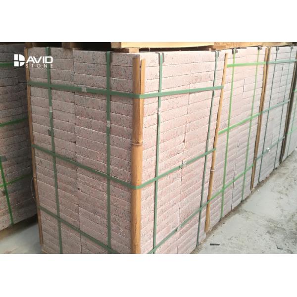 Red Sparkle Granite Stone Tiles For Wall Cladding , Granite Floor Tiles Abrasion Proof