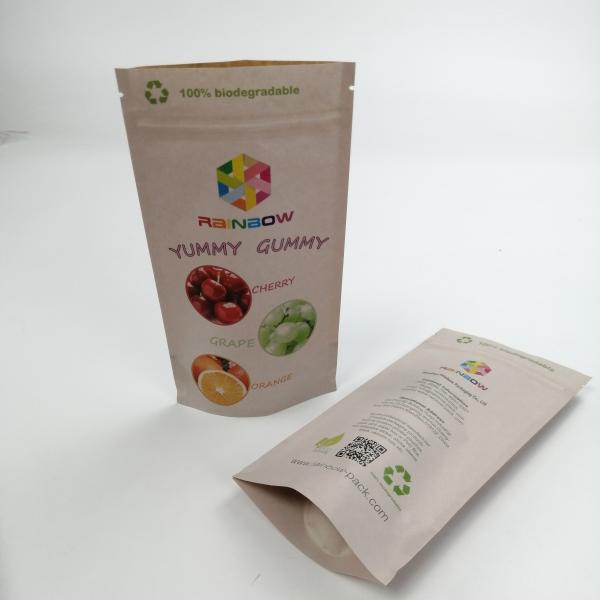 Buy Biodegradable 150µ Thickness PLA Paper Food Packaging Bags at wholesale prices