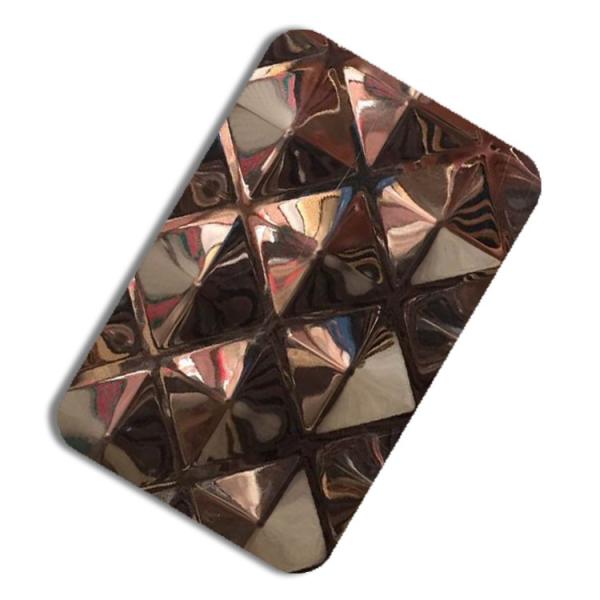 3D Decoration Stamped Stainless Steel Panel 304 For Wall And Ceiling Top