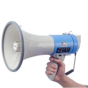 25W Handheld Electric Megaphones AUX Communication Sound Guaranteed