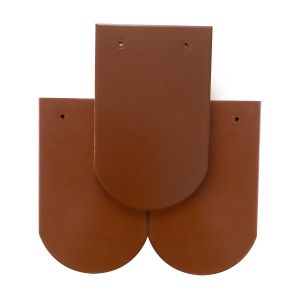 Glazed Fish Scale Ceramic Plain Roof Tile Shingle Free Samples