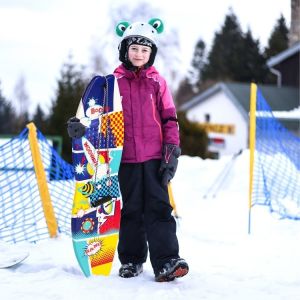 Colorful Single Snow Sled for Children XPE Material and Rope Included