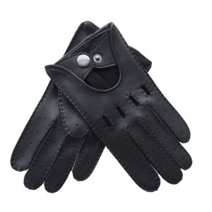 China Fashion Lined Driving Gloves , Customized Leather Motorcycle Gloves on sale