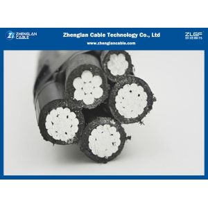 0.6/1kv PVC XLPE Conductor Triplex Quadruplex Druplex ABC Cable IEC60502-1