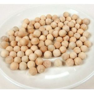 Buy cheap 8mm wood ball solid wooden beads no hole from wholesalers