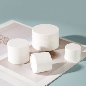 China 50g Plastic Cosmetic Jars Packaging Recycled Body Scrub Container on sale