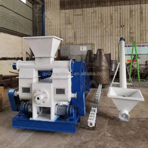 1-1.4g/cm3 Briquette Density Piston Type Wood Sawdust Briquette Press Machine