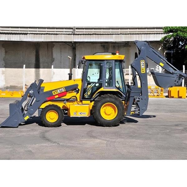 Construction Project Big Compact Tractor Loader Backhoe 21 Mpa Max Systemic Pressure