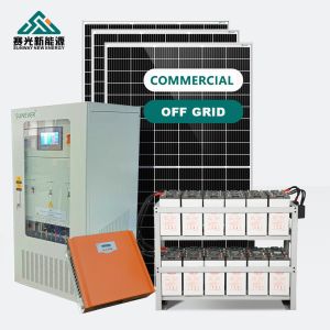 Quality 10kw-30kw Solar Home Lighting System with Rack-mounted Design and Long-lasting Battery for sale