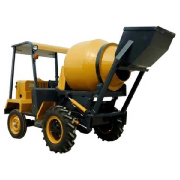 Buy Mobile 4x2 Self Loading Concrete Mixer 680L Drum 200L Concrete Mixture Machine at wholesale prices