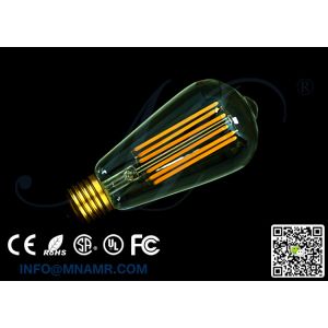 High Quality ST64 LED Edison Bulb 6W E26 E27 B22 AC110-240V 2200k 2700k 6000k CE