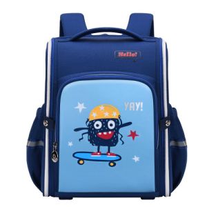 Oxford Waterproof Leather School Backpacks BSCI FCS Certification