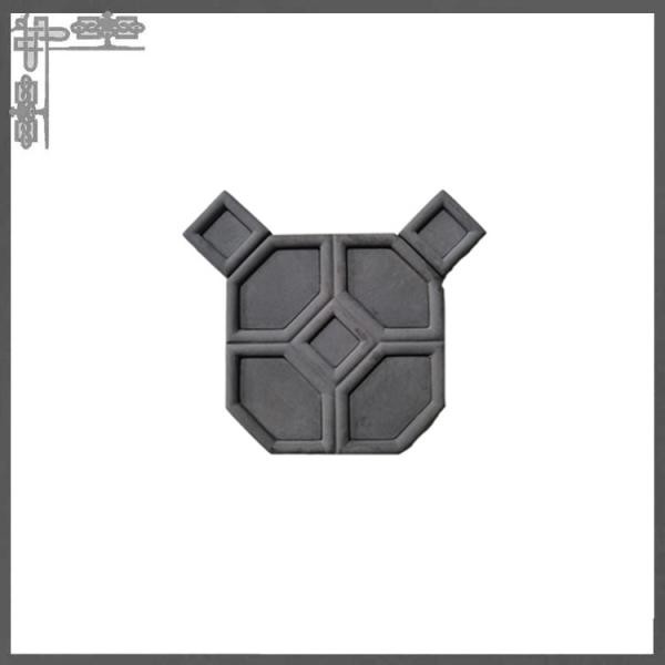 Hexagon Design Decorative Interior Clay 3d Wall Tiles Grey For Living Room Bedroom