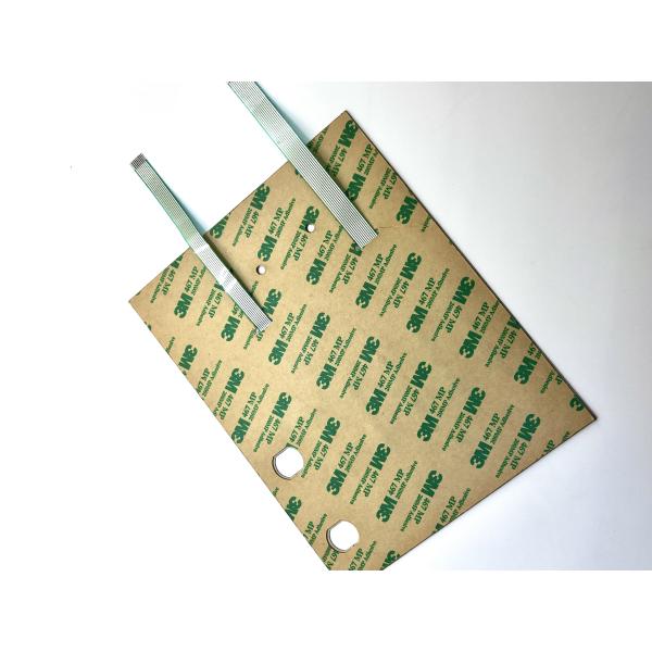 Key Pad Instrument Membrane Keypad Stickers With 2.54MM Pitch Female Connector