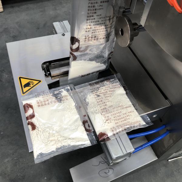 Color Touch Screen Powder Packing Machine For Chilli Powder / Coffee Powder