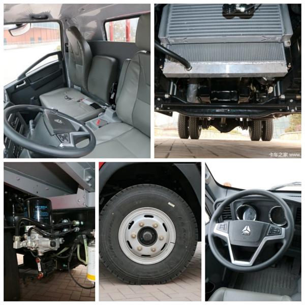 6 tons HOWO 4x2 cargo truck