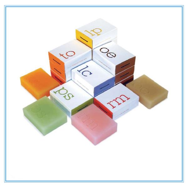 Buy Cusomized Printing Paper Box Packaging , Hand Made Soap Packaging Box at wholesale prices