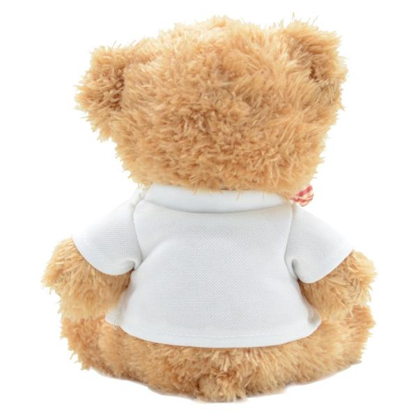 Quick Rebound 20cm Hoodie Bow Teddy Bear Plush Toys For Children