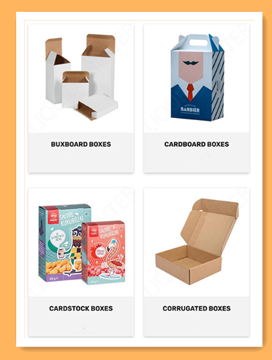 Kraft Die Cut Packaging Box Hot Stamping Packing Gift Boxes Degradable