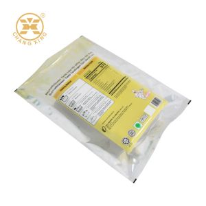 Custom Printed Resealable 1kg 2kg 5kg Rice Packaging Bag Plastic Handle Rice Bag