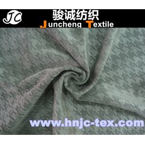 popular Houndstooth design Garment velvet fabric from china factory