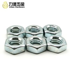 Galvanized M16 Stainless Steel Nuts , High Strength Hex Nut 8.8 Grade