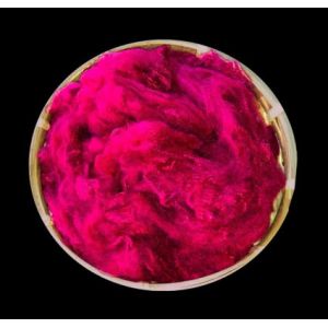 32mm Bright Dope Dyed Flat PSF Polyester Staple Fiber 3.33 Dtex32MM 3.88Detx
